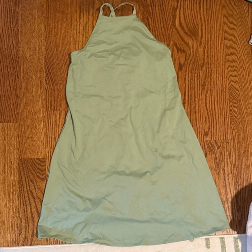 Madewell Sage Backless Dress